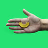 Macaroni Noodle Emoji Embroidered Iron On Patch 