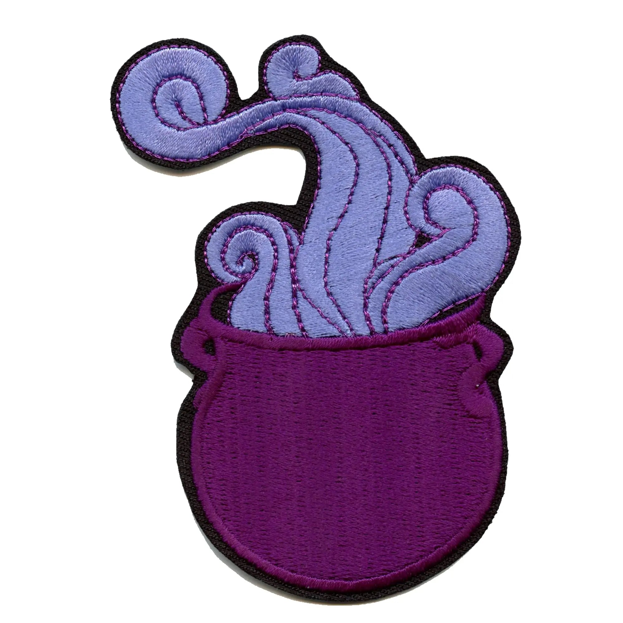 Magic Cauldron Patch Witch Embroidered Iron On – Patch Collection