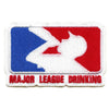 Major League Drinking Patch MLD Beer Games Embroidered Iron On