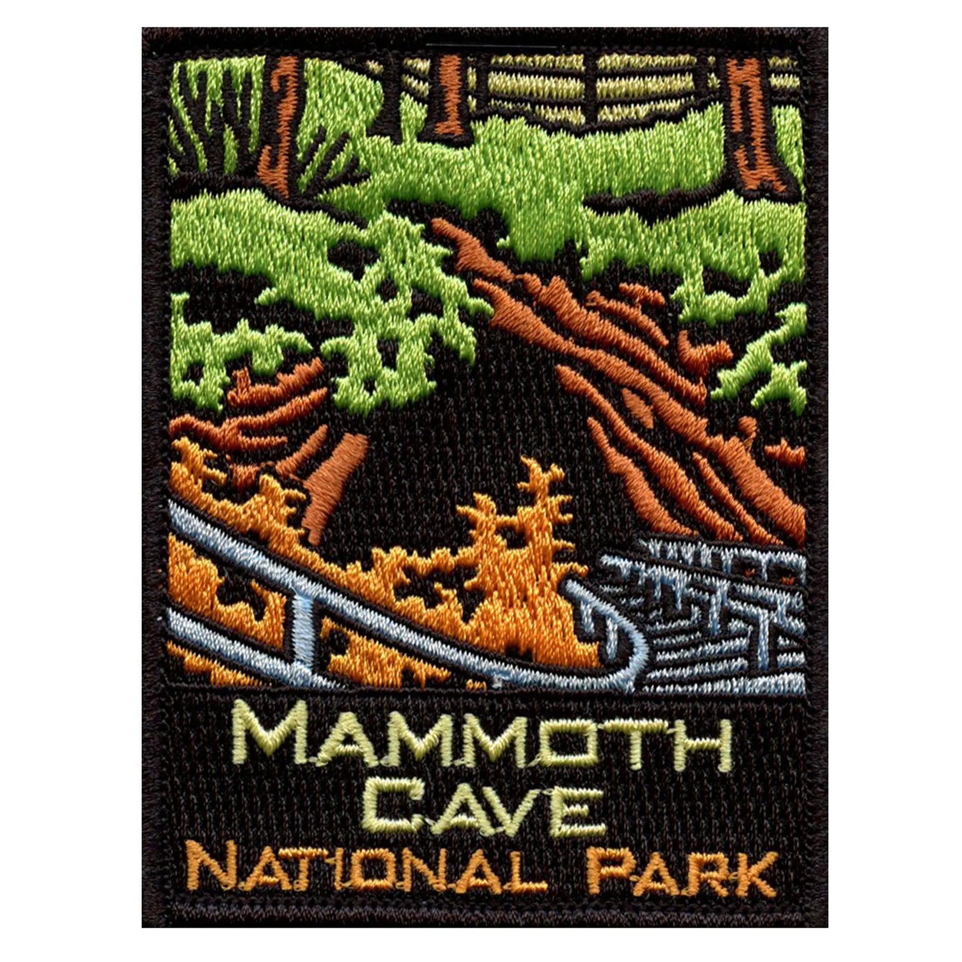 Mammoth Cave National Park Patch West Central Kentucky Travel Embroidered Iron On