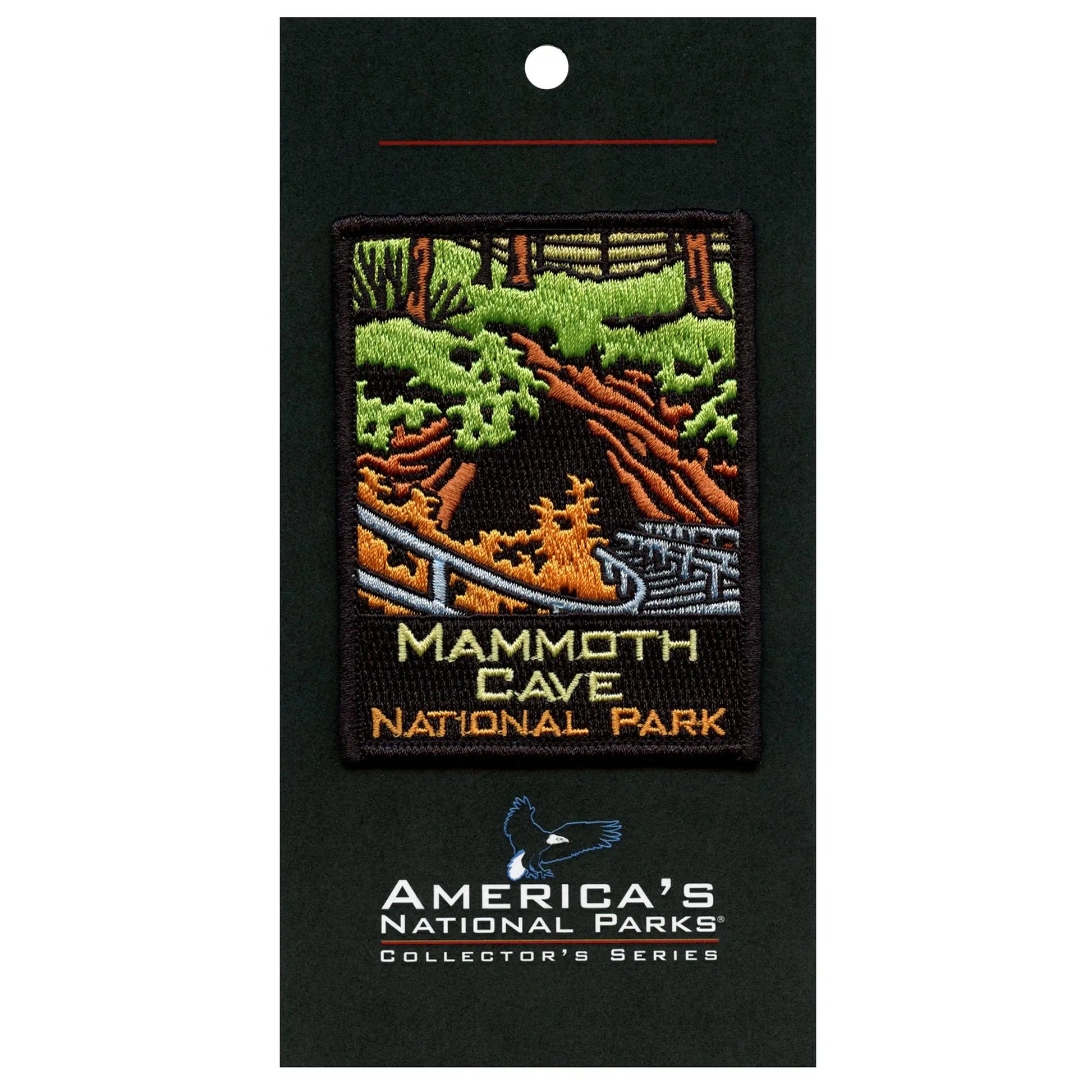 Mammoth Cave National Park Patch West Central Kentucky Travel Embroidered Iron On