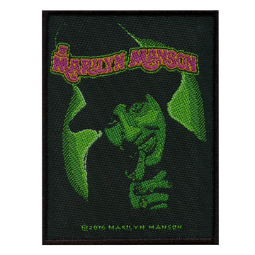 Marilyn Manson Smells Like Children Patch Heavy Metal Rock Band Woven Iron On
