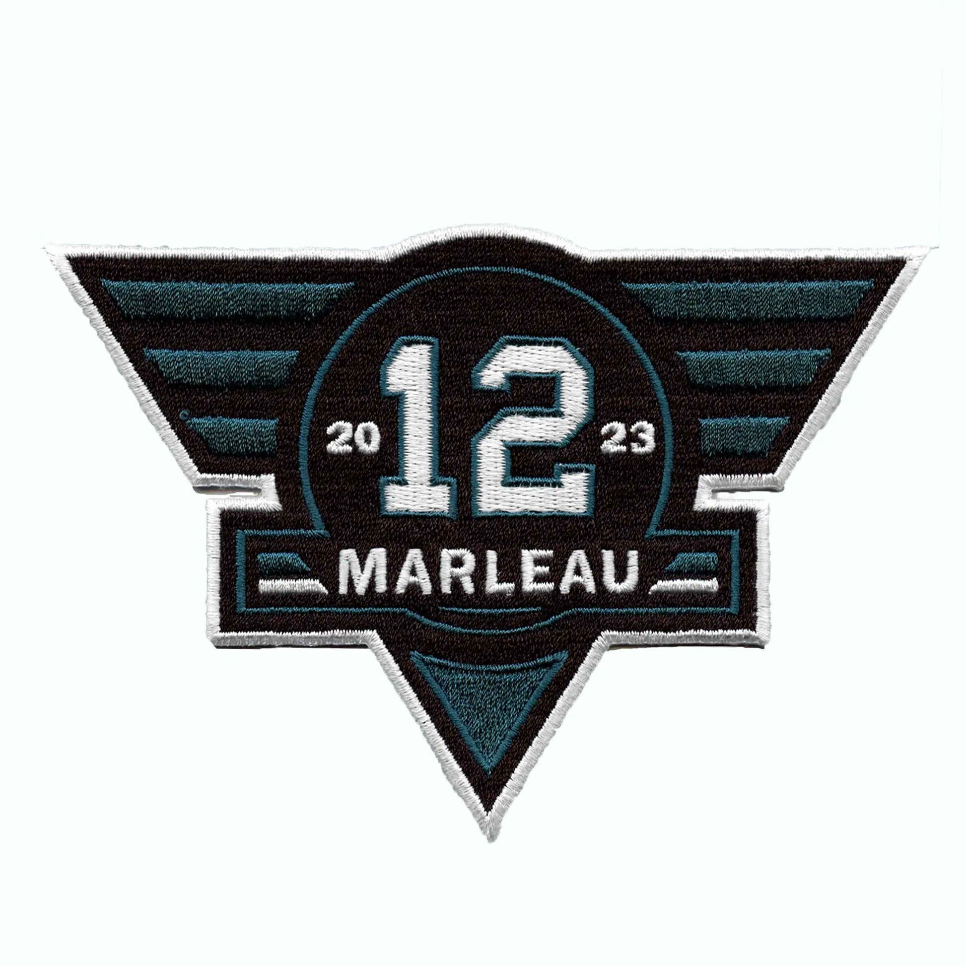 Patrick Marleau’s Retirement Jersey Patch San Jose Sharks