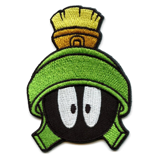Official Marvin The Martian Embroidered Iron On Patch 
