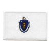 Massachusetts Patch State Flag Embroidered Iron On