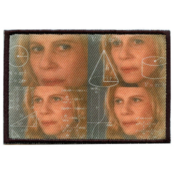 Meme Confused Math Lady Iron On Patch 