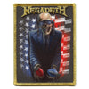 Official Megadeth Patch Professional Skeleton Embroidered Iron On 