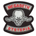 Megadeth Dystopia Embroidered Iron On Patch