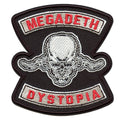 Megadeth Dystopia Embroidered Iron On Patch