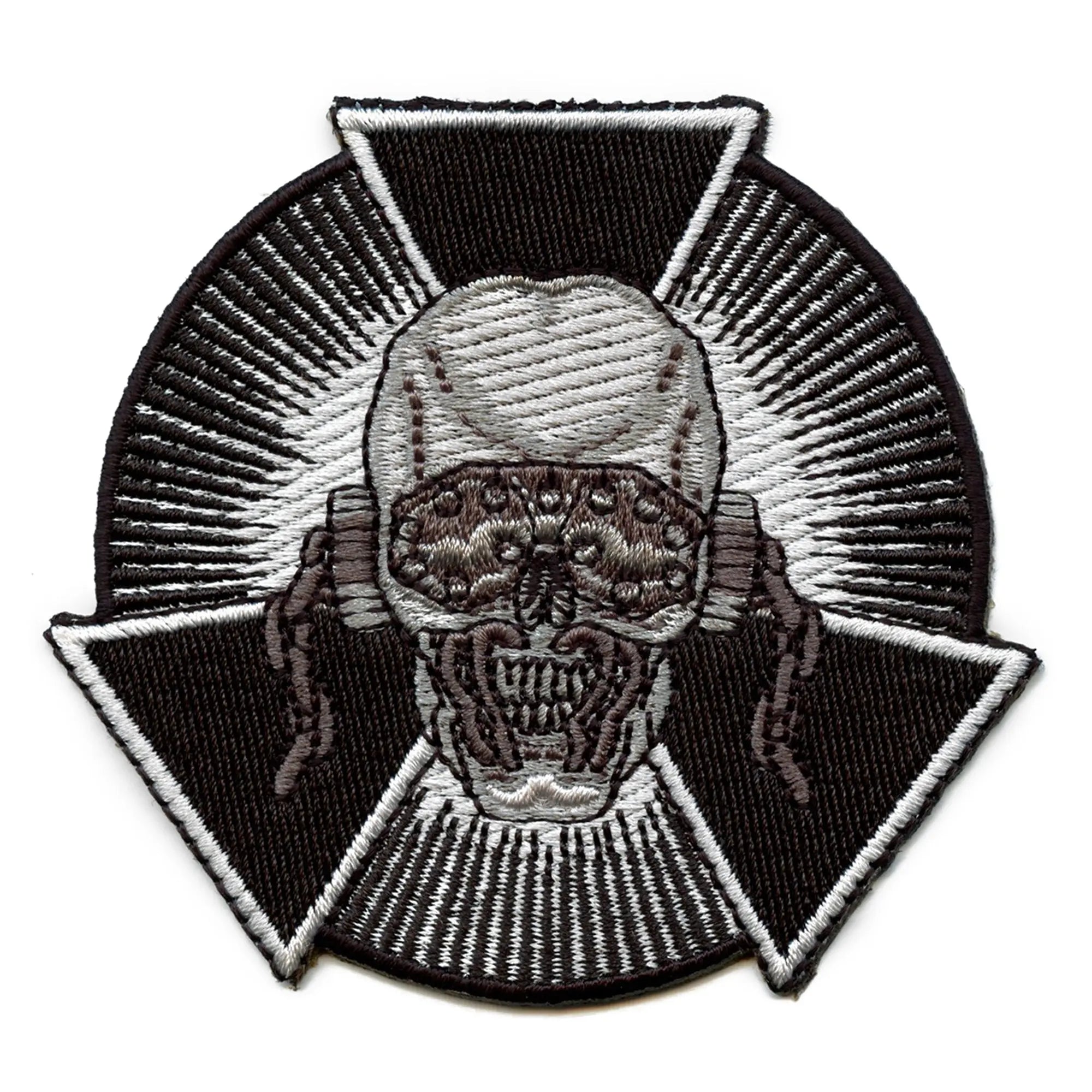 Megadeth Patch Skull Burst Embroidered Iron On