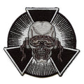 Megadeth Patch Skull Burst Embroidered Iron On 