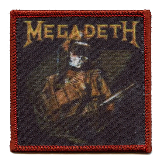 Megadeth Patch So What Soldier Embroidered Iron On 