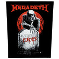 Megadeth Forever Tombstone Back Patch Rock XL DTG Printed Sew On