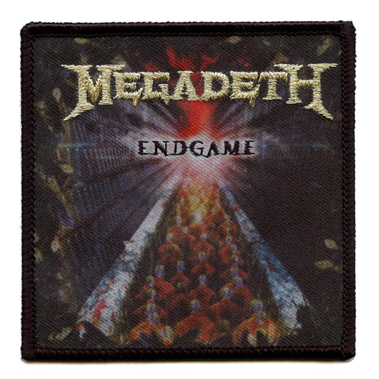 Megadeth Patch Endgame Cover Embroidered Iron On 