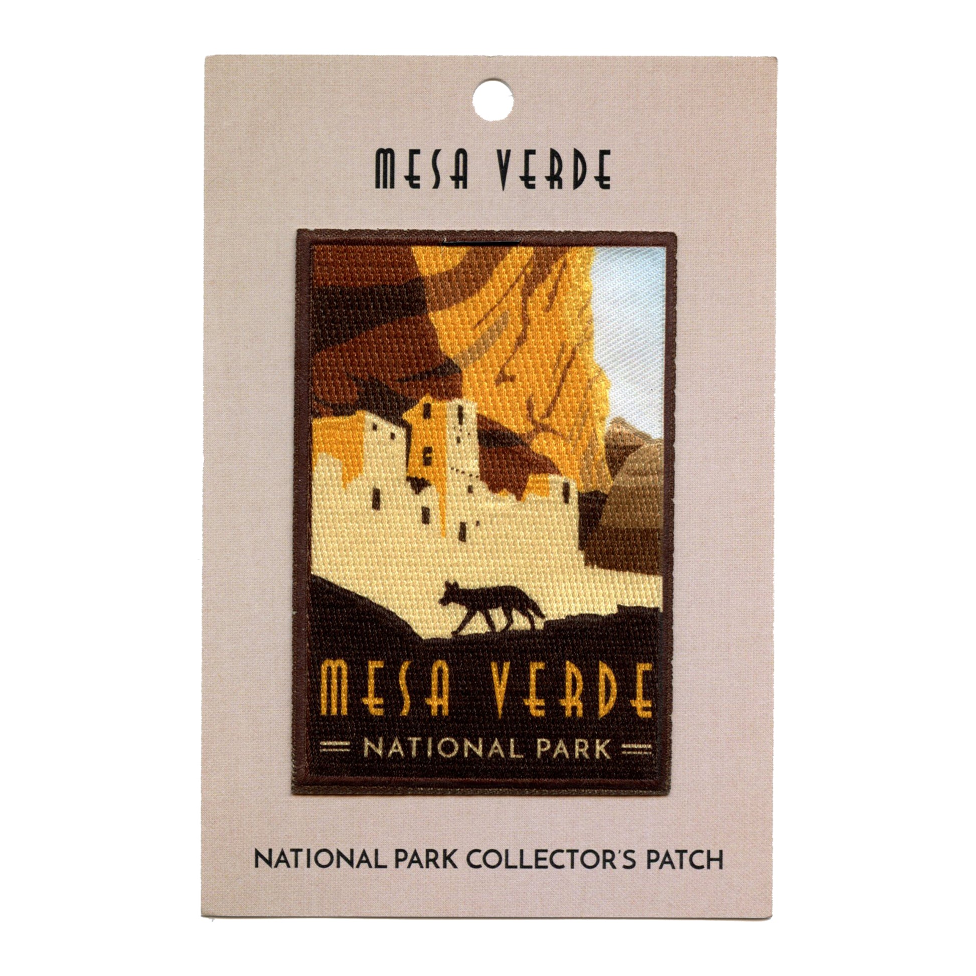 Mesa Verde National Park Patch Travel Colorado Puebloan Embroidered Iron On