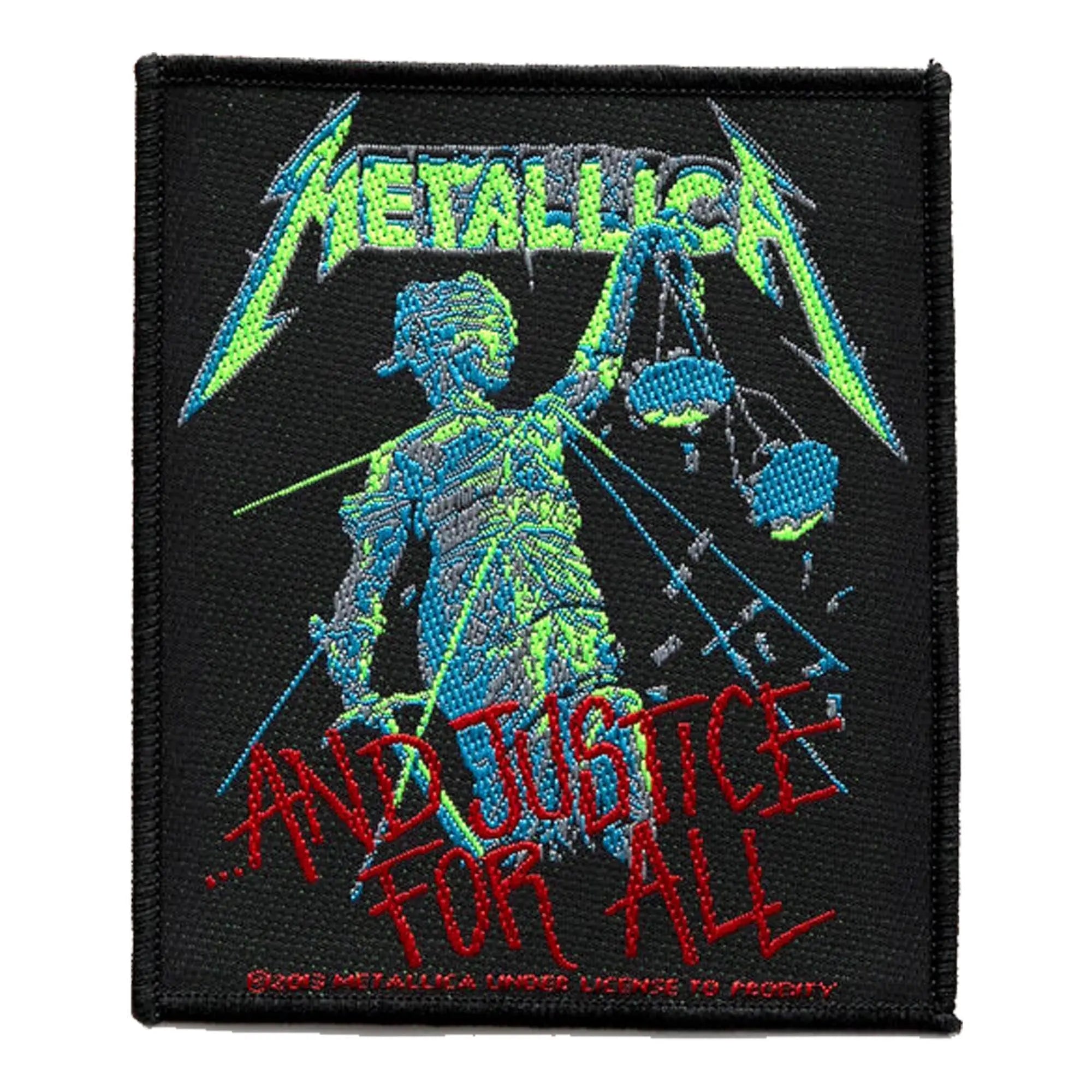 Toppa tessile Rock à Gogo Metallica - Metal Horns [Misura Toppa tessile Rock à Gogo Metallica - Metal Horns [Misura