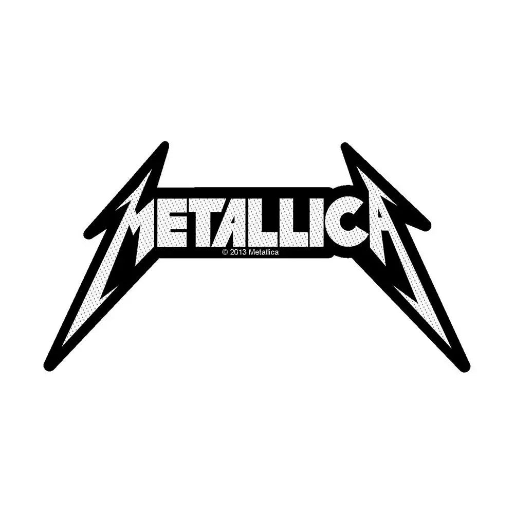Metallica Classic Logo Patch Rock Metal Band Woven Iron On