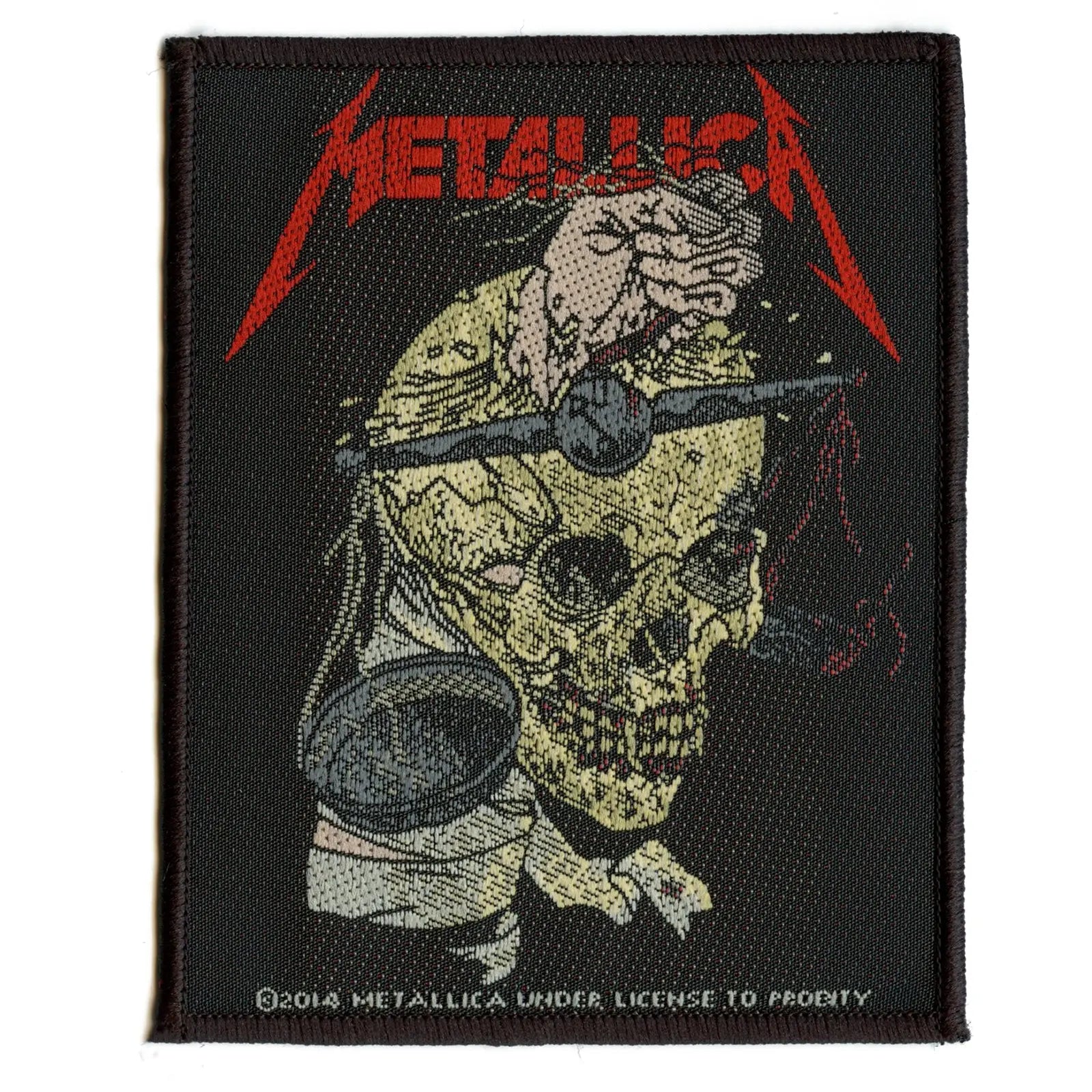 Metallica Harvester Of Sorrow Woven Sew On Patch