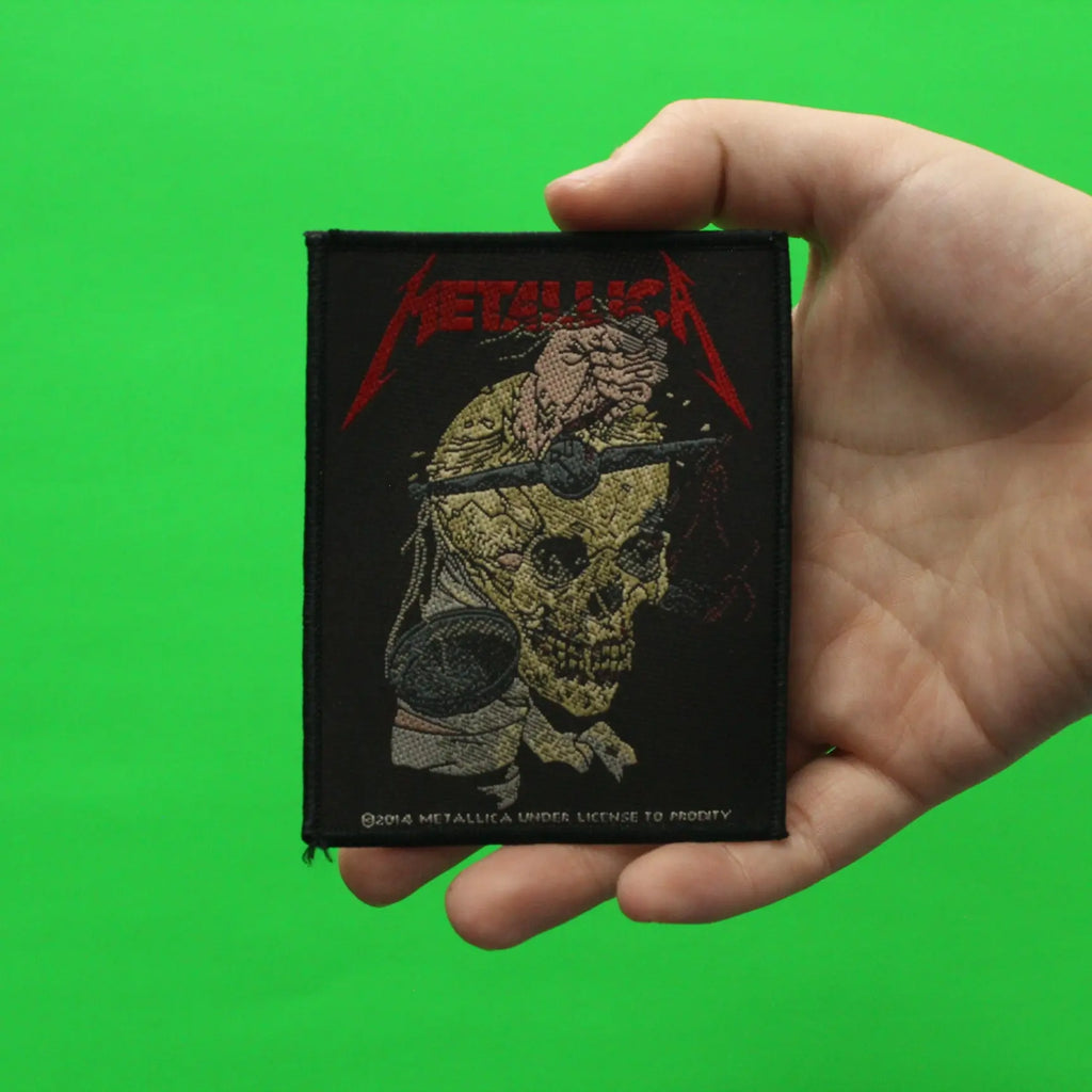 Metallica Harvester Of Sorrow Woven Sew On Patch