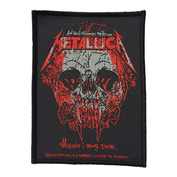 Metallica Wherever I May Roam Woven Sew On Patch 