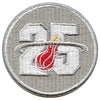 Miami Heat 25th Anniversary Jersey Patch (20012-13)