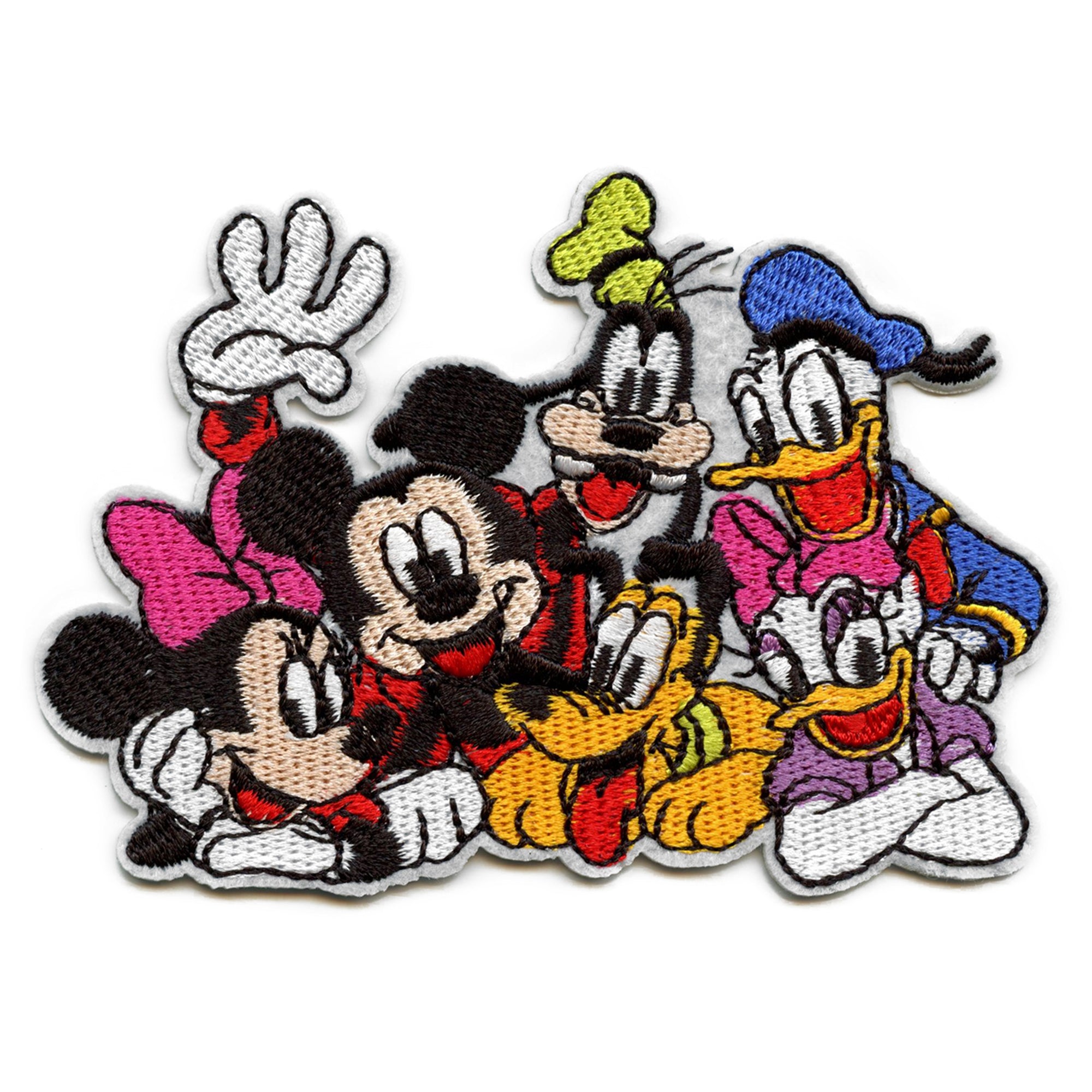 Disney Mickey and Friends Patch Classic Group Embroidered Iron On – Patch  Collection