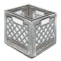 Milk Crate Patch Viral Trend Embroidered Iron