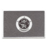 Minnesota Patch State Flag Grayscale Embroidered Iron On 
