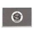 Minnesota Patch State Flag Grayscale Embroidered Iron On