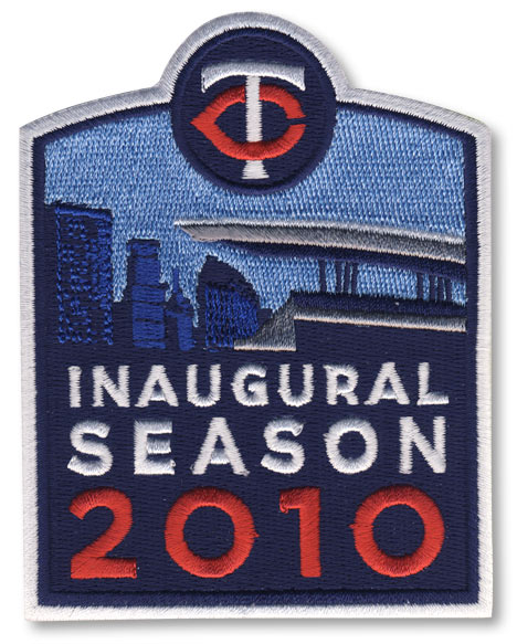 2010 Minnesota Twins Inaugural Season Of Target Field Jersey Patch 
