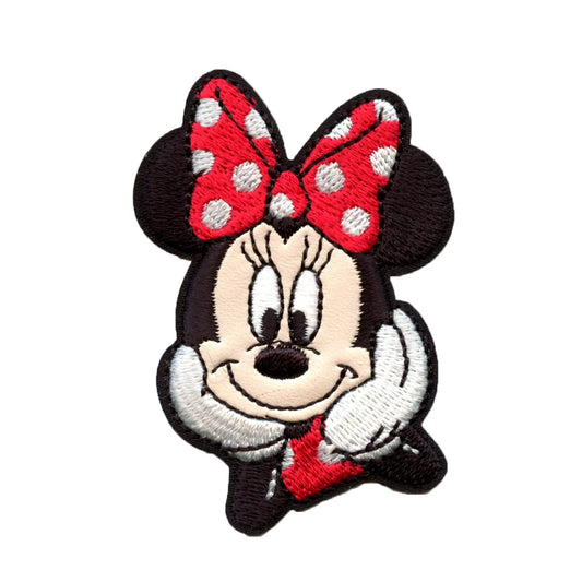 Disney Minnie Mouse Patch Animals Kids Movie Embroidered Iron On 