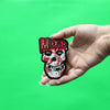 The Misfits Bloody Skull Patch Classic Punk Rock Embroidered Iron On