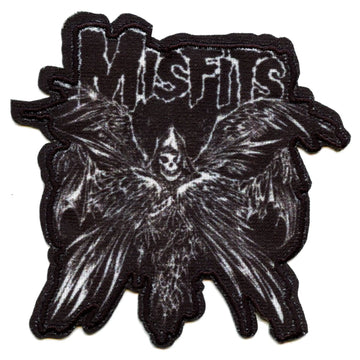 The Misfits Descending Angel Patch Classic Punk Rock Embroidered Iron On