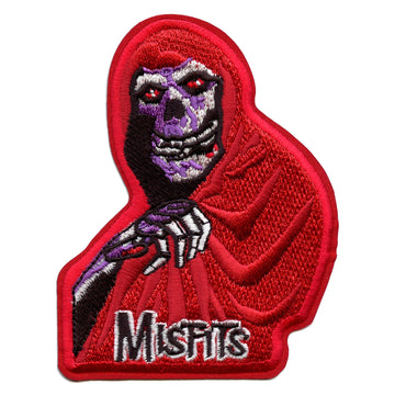The Misfits Patch Red Friend Embroidered Iron On 