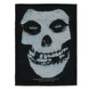 Misfits White Skull Patch Woven Sew On 