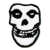 Official Misfits Patch Small Logo Skull Embroidered Iron On 