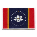 Mississippi Patch State Flag Embroidered Iron On