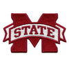 Mississippi State Bulldogs 'M State' Iron On Embroidered Patch Medium 