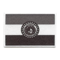 Missouri Patch State Flag Grayscale Embroidered Iron On