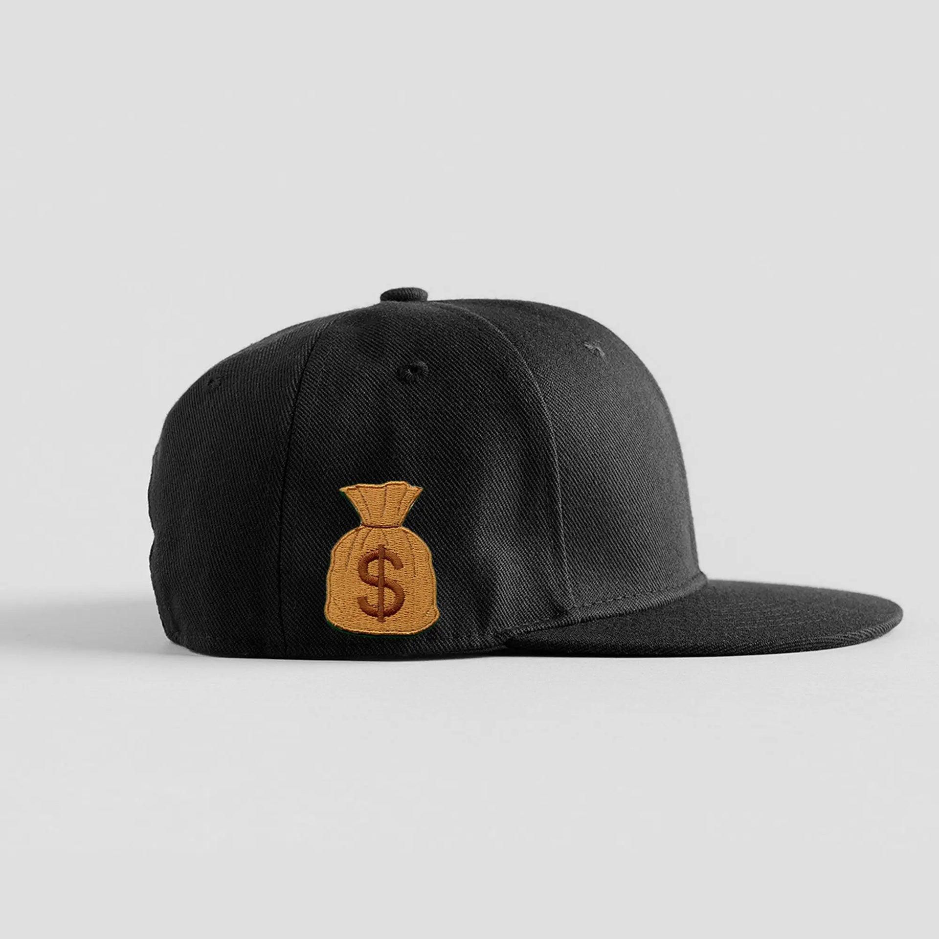 Money Bag Emoji Patch Hat Patch Embroidered Iron On - SMALL – Patch ...