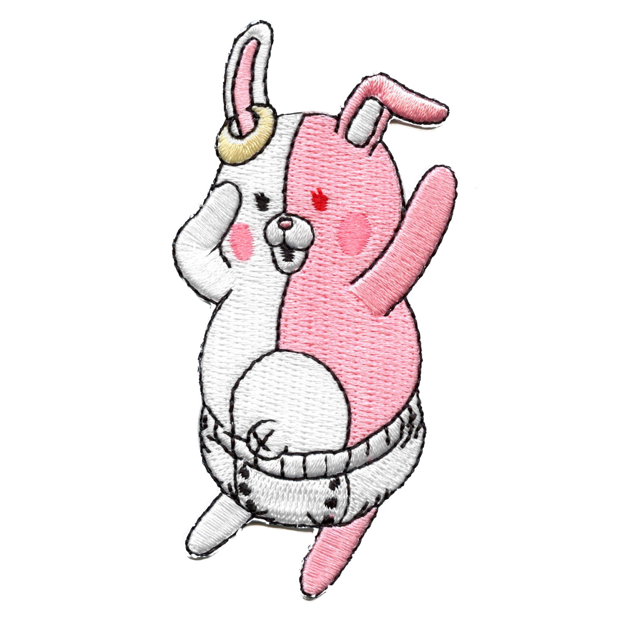 Danganronpa Monomi Rabbit DR3 Patch Japanese Anime Game Embroidered Iron On  – Patch Collection