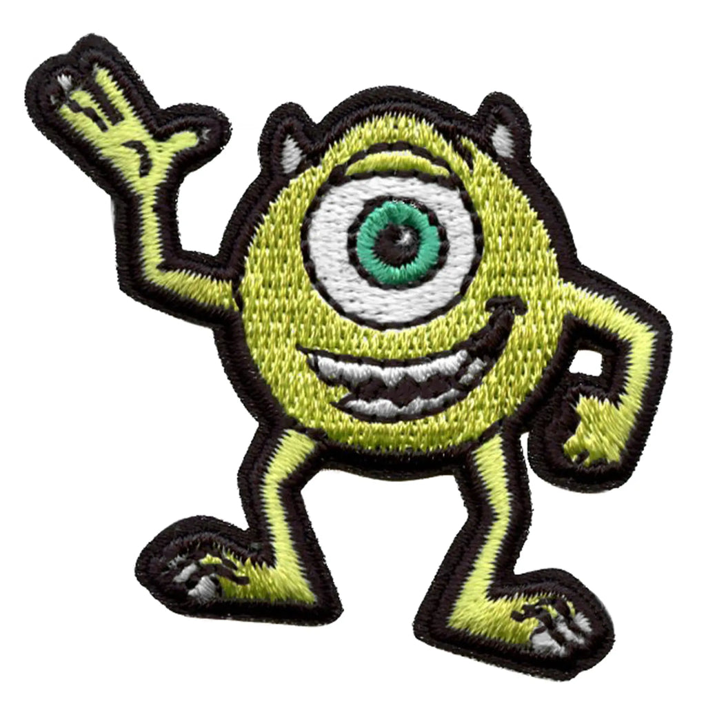 monsters inc sully and boo Monsters Inc Mike Wazowski Patch Disney Sully Boo Embroidered Iron on – Patch Collection