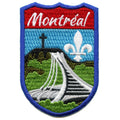 Montreal Canada Shield Embroidered Iron On Patch