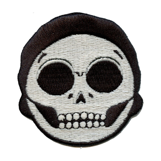 Rick and Morty Skull of Morty Embroidered Iron On Patch 