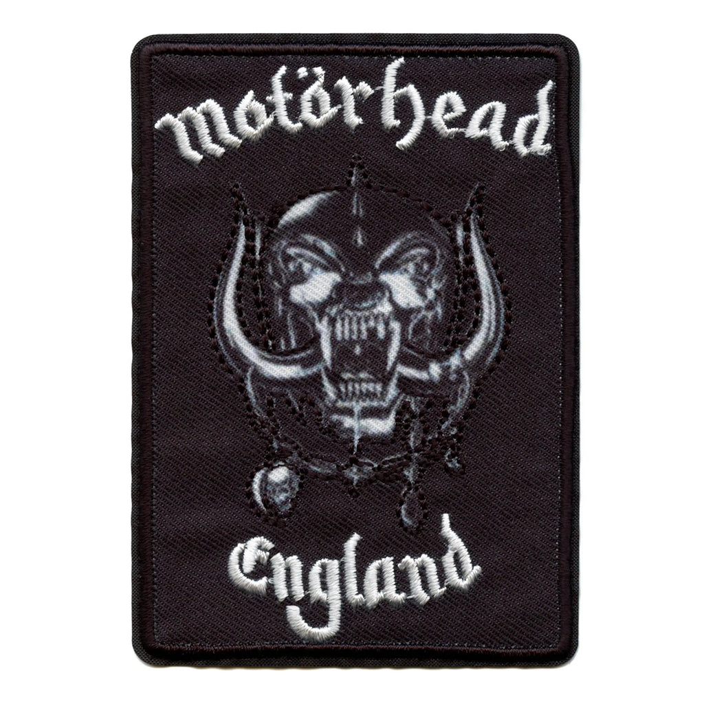 Motörhead England Snaggletooth Patch 1977 Album Art Embroidered Iron On