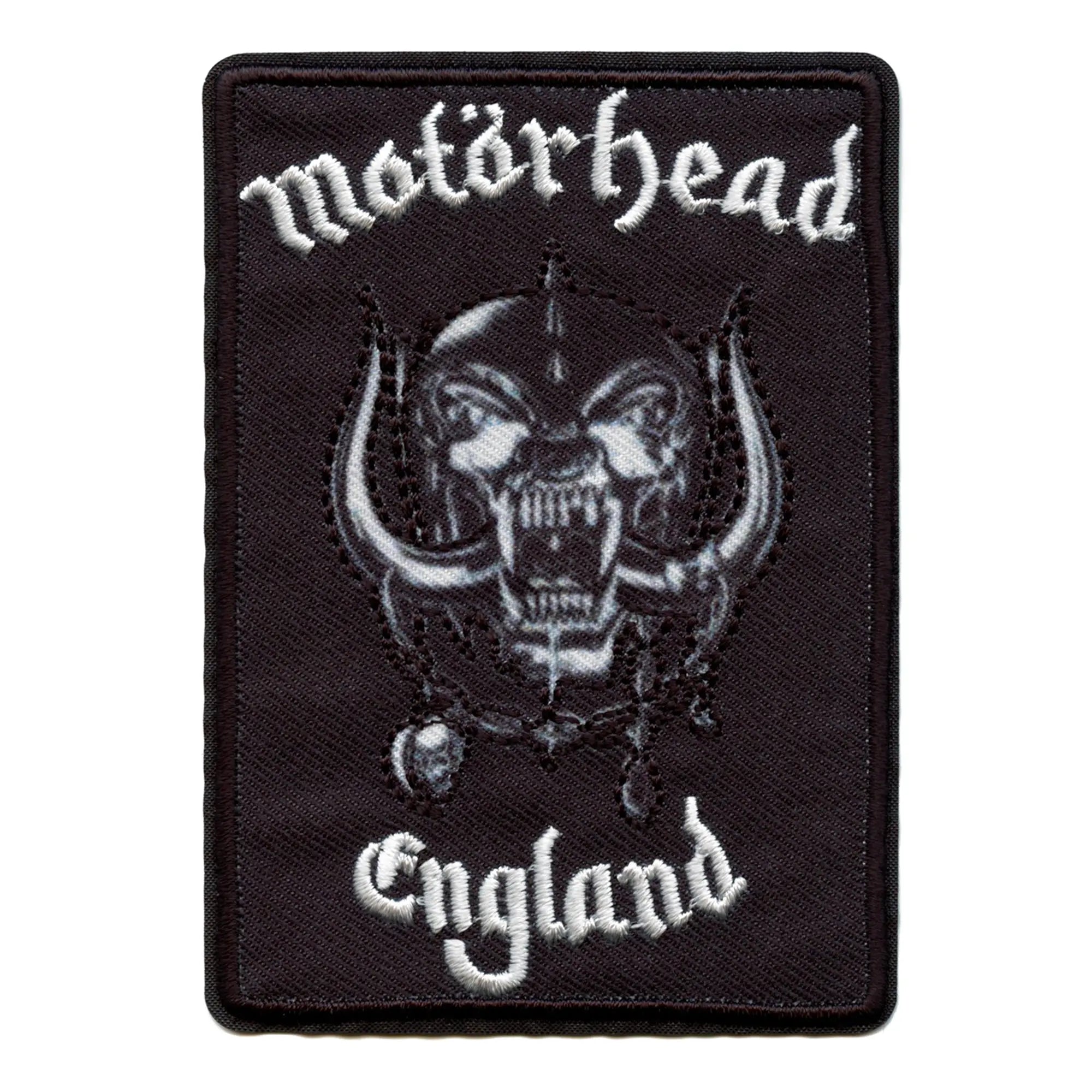 Motörhead England Snaggletooth Patch 1977 Album Art Embroidered Iron On