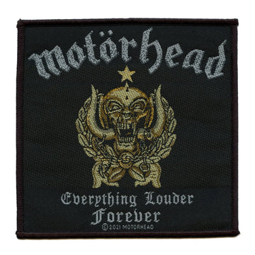 Motorhead Everything Louder Forever Patch 2021 Album Cover Sew On 