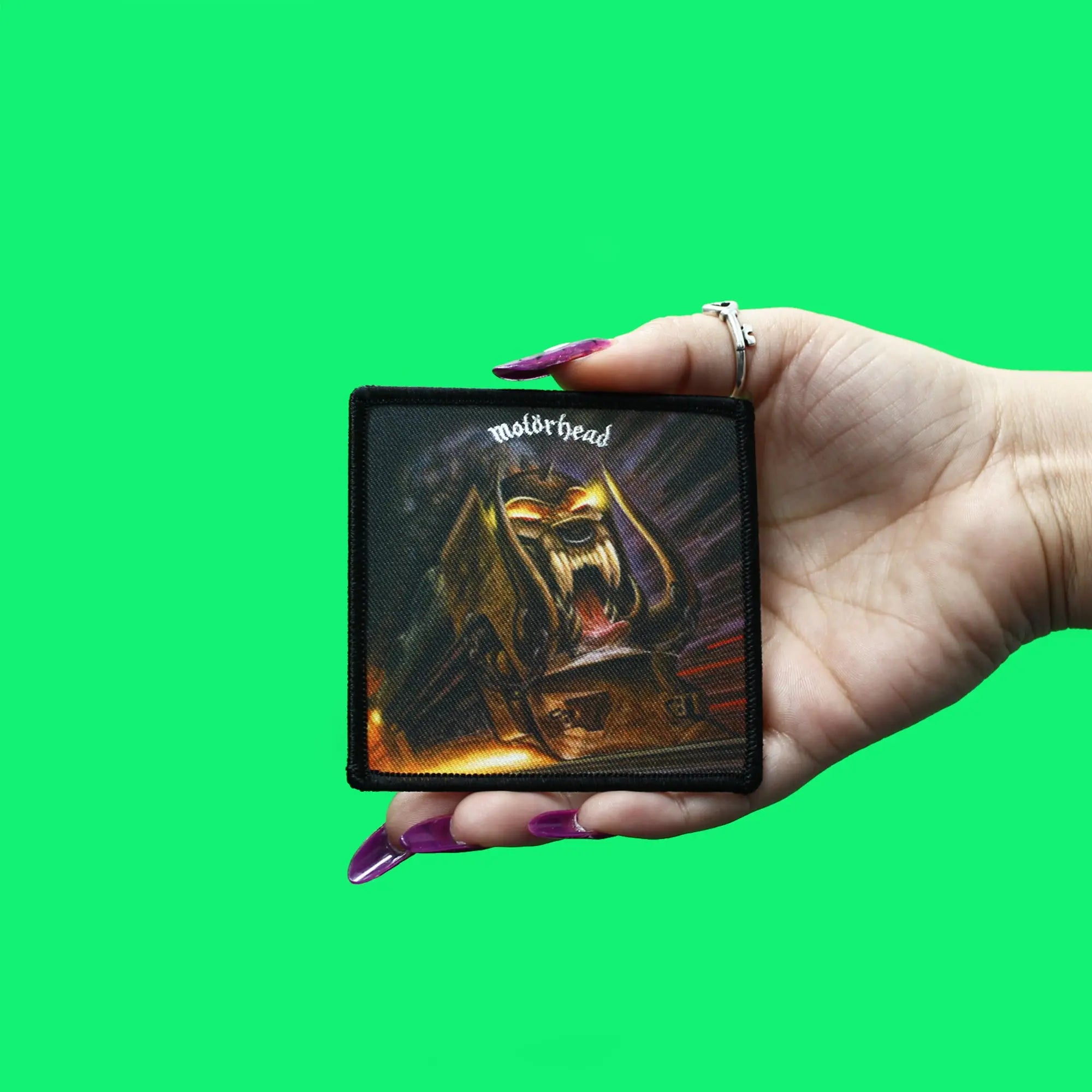 Motorhead Patch Orgasmatron Embroidered Iron 