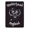 Motörhead England Snaggletooth Patch 1977 Album Art Embroidered Iron On 