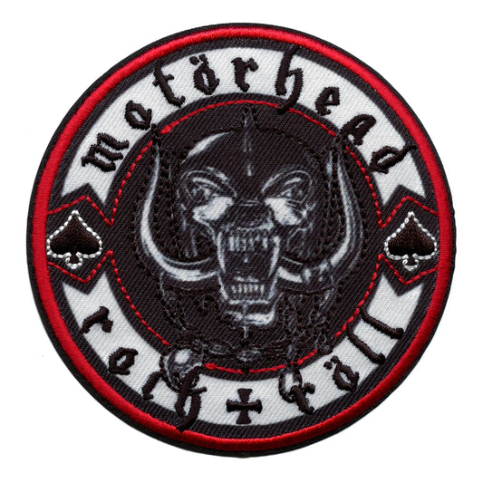 Motörhead Rock N Roll Patch 1987 Album Embroidered Iron On 